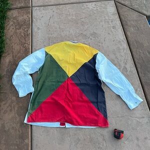 Vintage Tommy Hilfiger Sailing Team Signal Flag Button Up